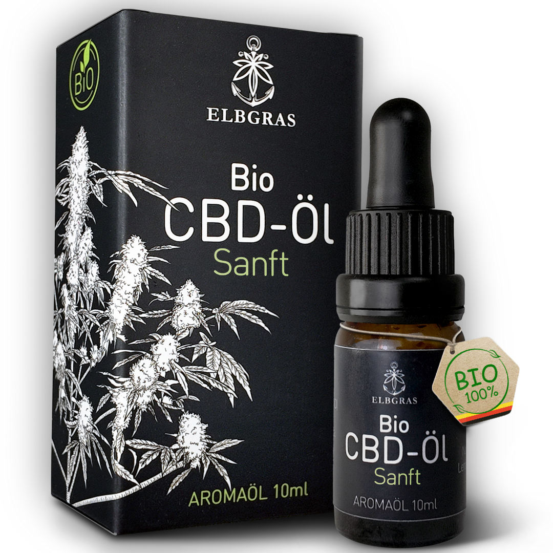 Elbgras Black Bio-CBD-Öl 15% Vollspektrum