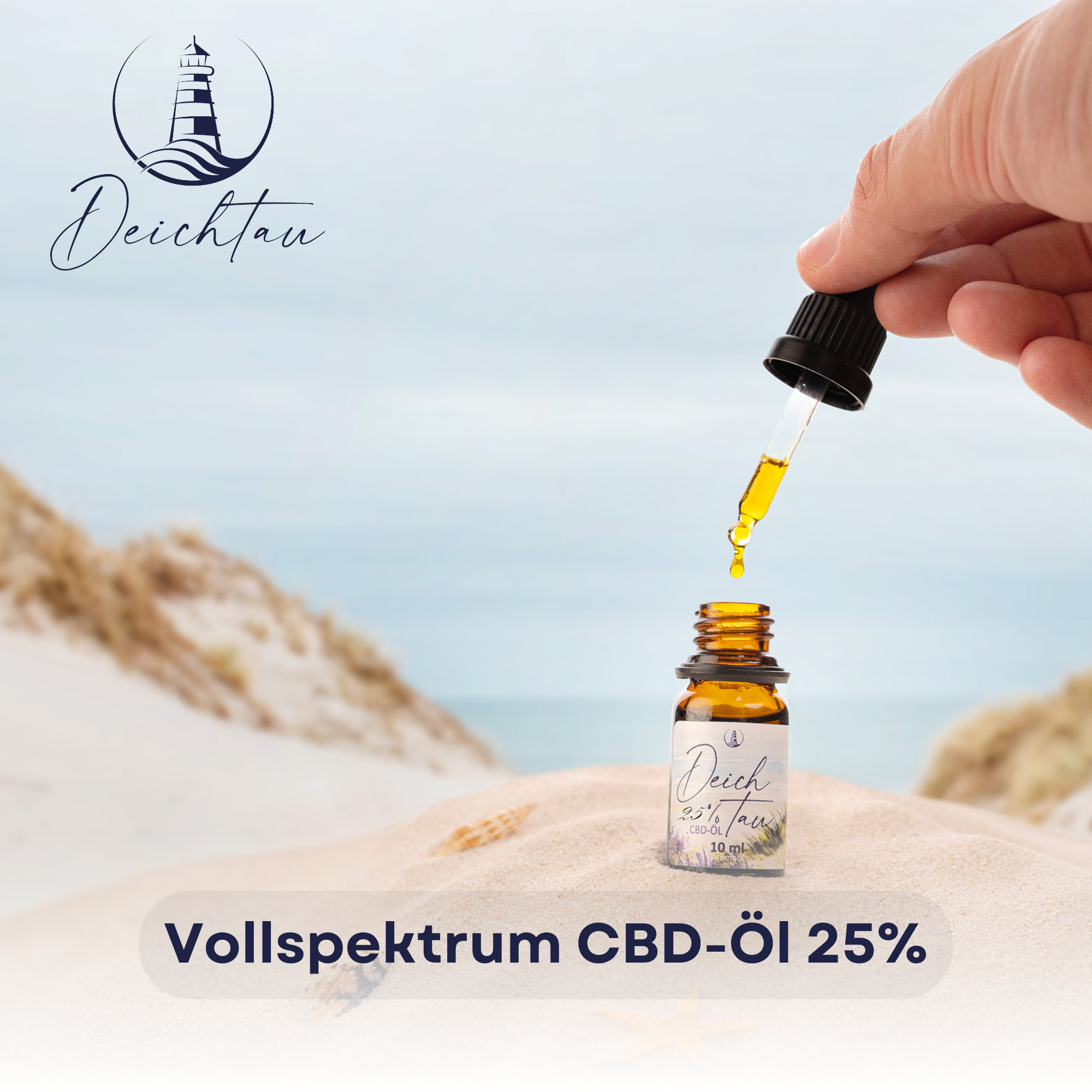 Deichtau CBD-Öl 25% Vollspektrum