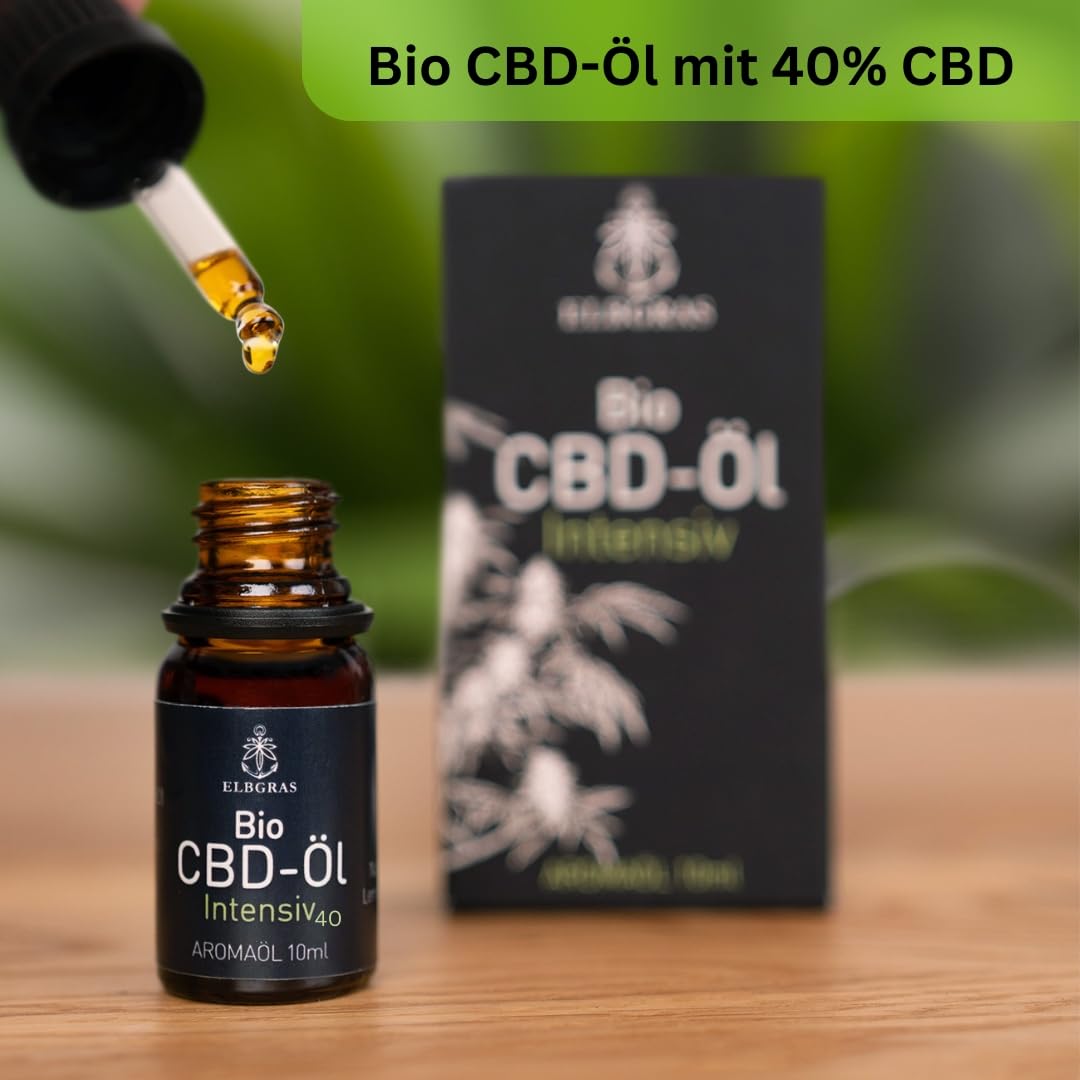 Elbgras Black Bio-CBD-Öl 40%