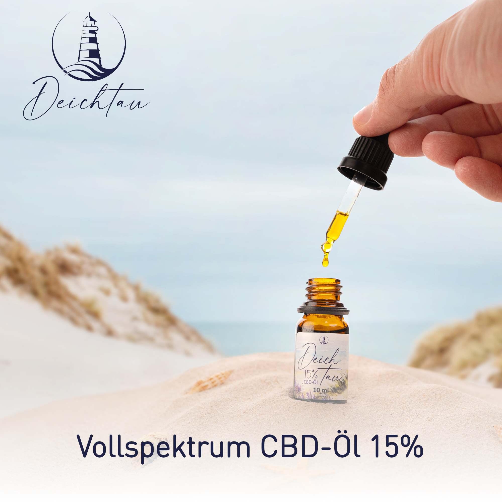 Deichtau CBD-Öl 15% Vollspektrum